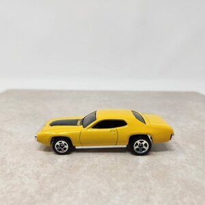 2002 Hot Wheels Collector No #116 '71 PLYMOUTH GTX Yellow w/5 Spoke Wheels (k2)